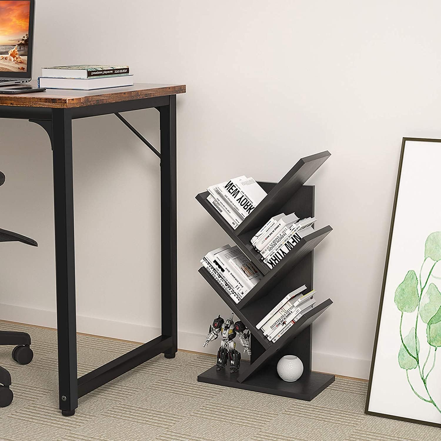 Modern Book Shelf Tree-Shaped